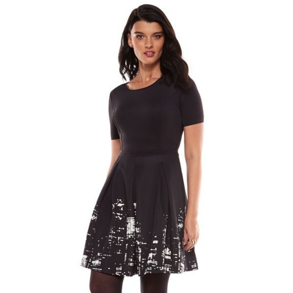 Elie Tahari for DesigNation Black Dress